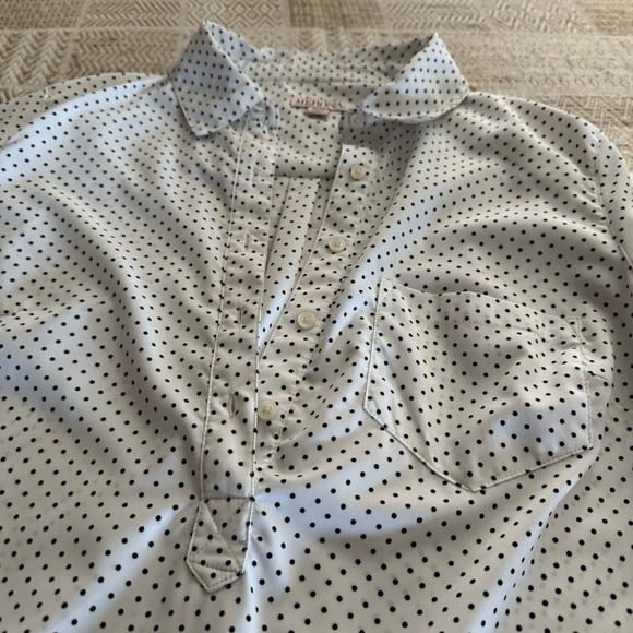 Merona Polkadot Long Sleeve Blouse - Picture 3 of 3
